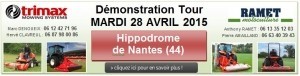 DEMONSTRATION TRIMAX HIPPODROME DE NANTES 44